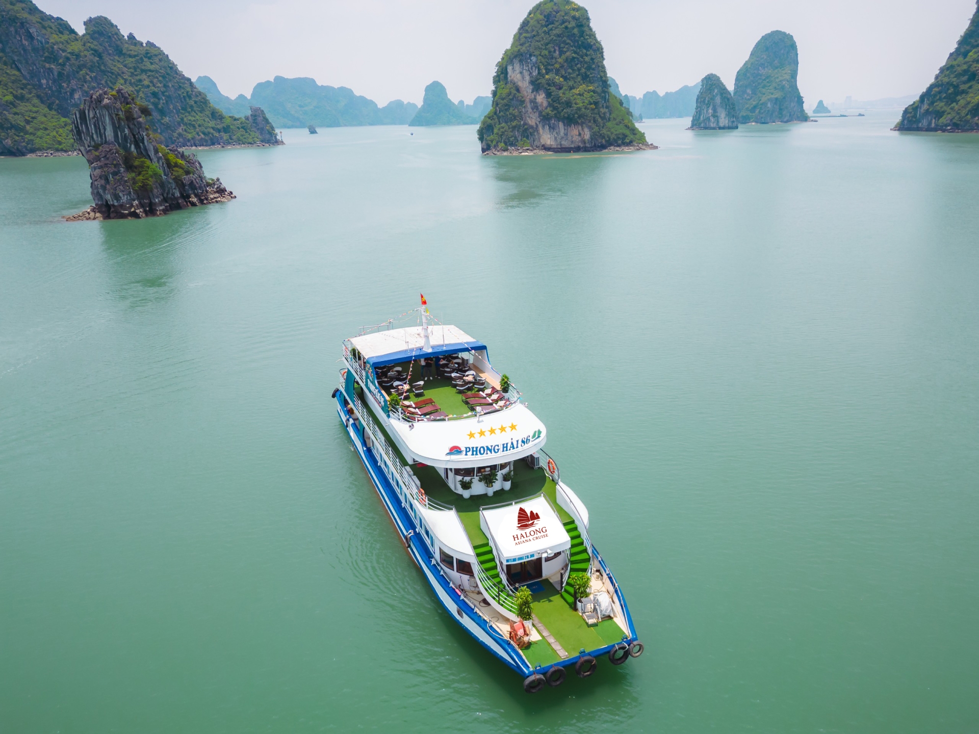 Halong Bay full day tour with Asiana Day Cruise