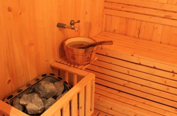 Explore the unique hot stone sauna on Arcady Premium Cruise